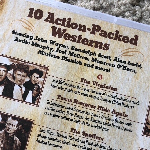 Classic Westerns: 10-Movie Collection (Box Set) [DVD] - Picture 2 of 8